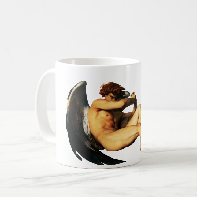 Mug Tableau Fallen Angel par Alexandre Cabanel (Devant gauche)