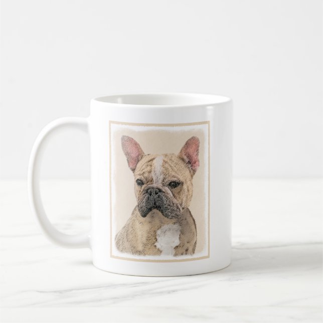 Mug Tableau Français Bulldog (Sable) - Joli Original D (Gauche)