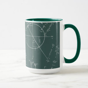 Mug Tableau noir de maths