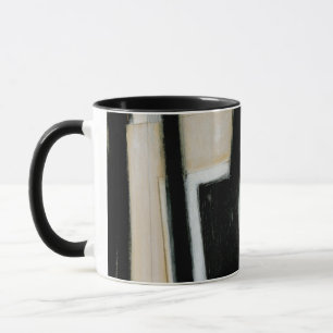 Mug Tableau noir et blanc Abstrait