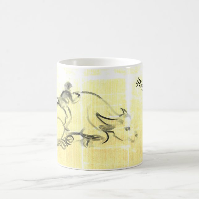 Mug Tableau original Eau Buffalo Enfant Ox Année WM (Centre)