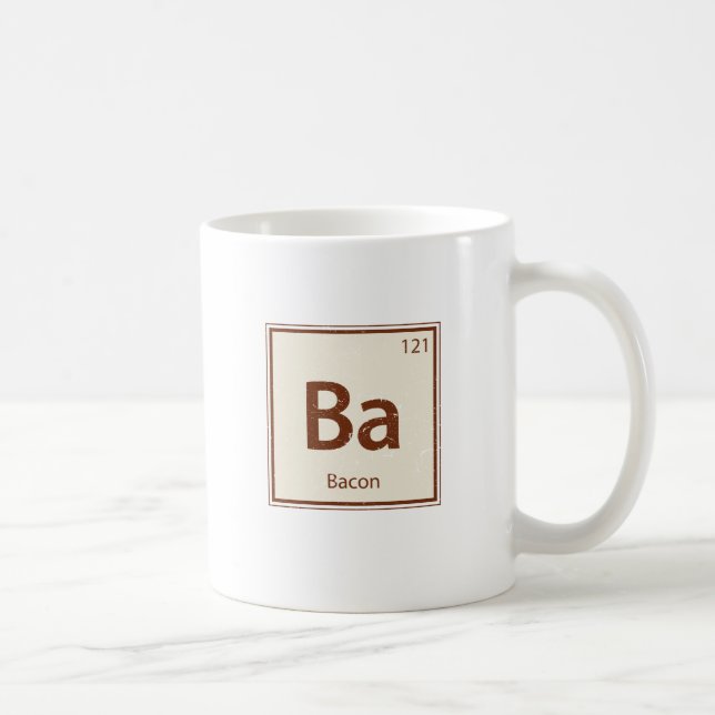 Mug Tableau périodique de LARD vintage (Droite)