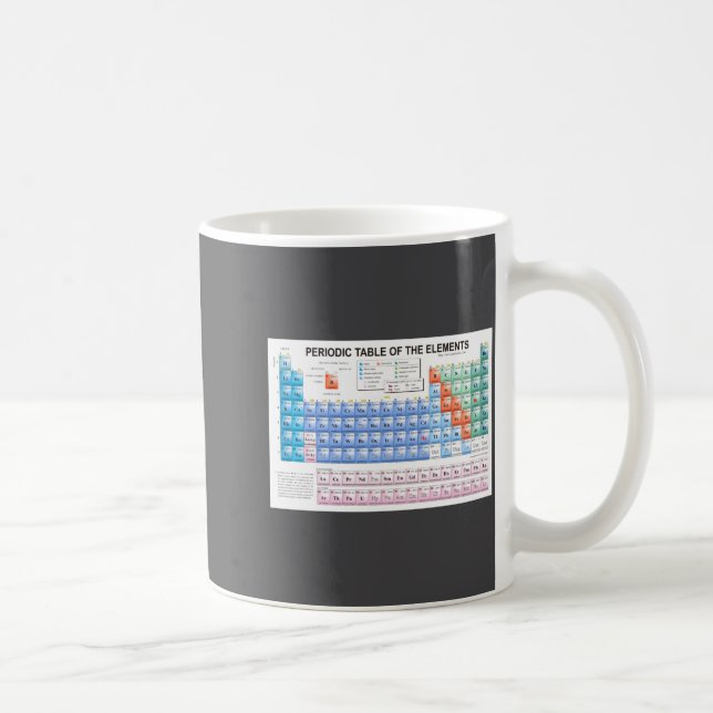 Mug Tableau Périodique Des Éléments Entièrement Mis À  (Droite)