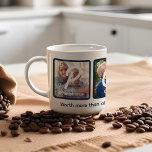 Mug Tableau périodique éléments de Fête des pères joye<br><div class="desc">Lancez l'étincelle de la découverte de cette Fête des pères avec notre amusante tasse de photo Table Périodique ! Immergez votre père dans le monde de la science avec une tasse qui met habilement en évidence le mot "Pop" en utilisant les éléments réels du tableau périodique. Ce n'est pas seulement...</div>