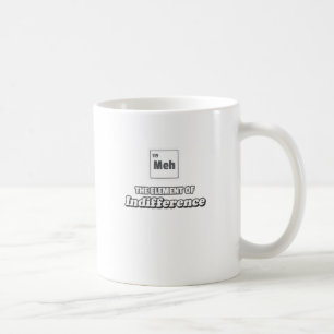 Mug Tableau périodique Meh Élément d'indifférence