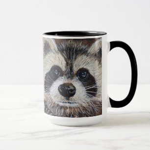 Mug Tableau Raccoon