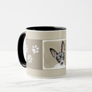 Mug Tableau Rat Terrier - Cute Original Chien Art