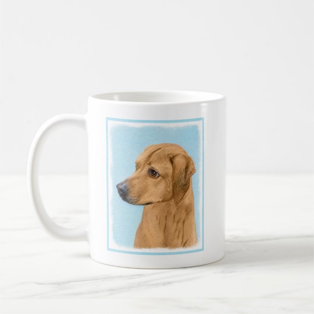 Mug Tableau Rhodesian Ridgeback - Art Chien original (Gauche)