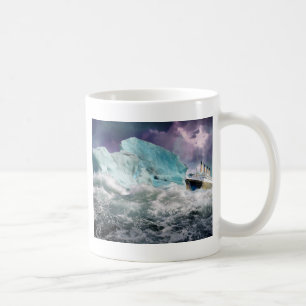 Mug Tableau Titanic et Iceberg RMS