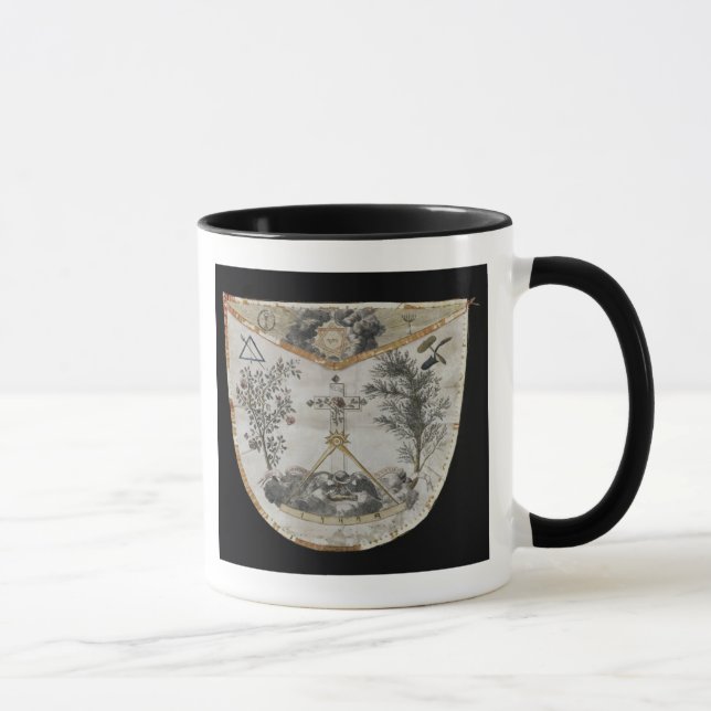 Mug Tablier d'un maître de l'ordre du Rose-Croix (Droite)