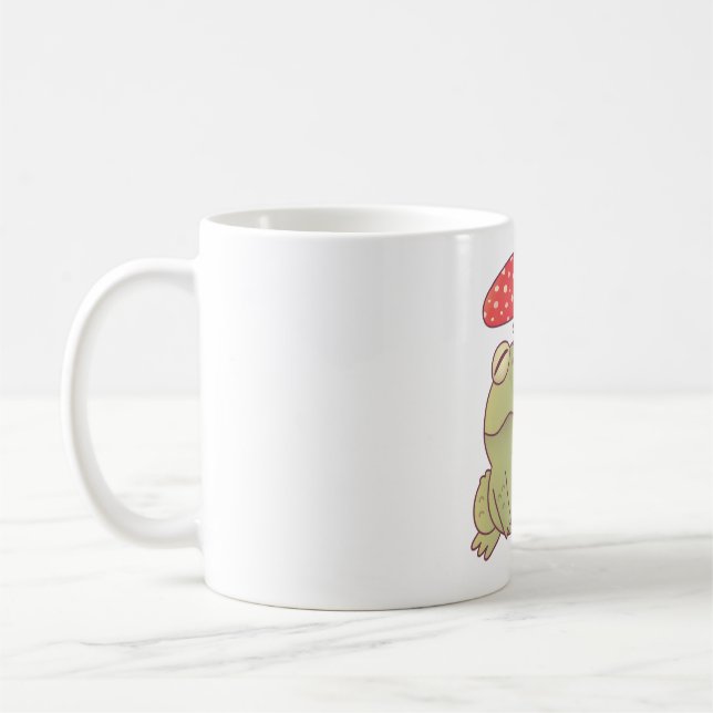 Mug Tabouret de Toadstool mignon Doodé (Gauche)