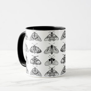 Mug Taches en gris, noir et blanc