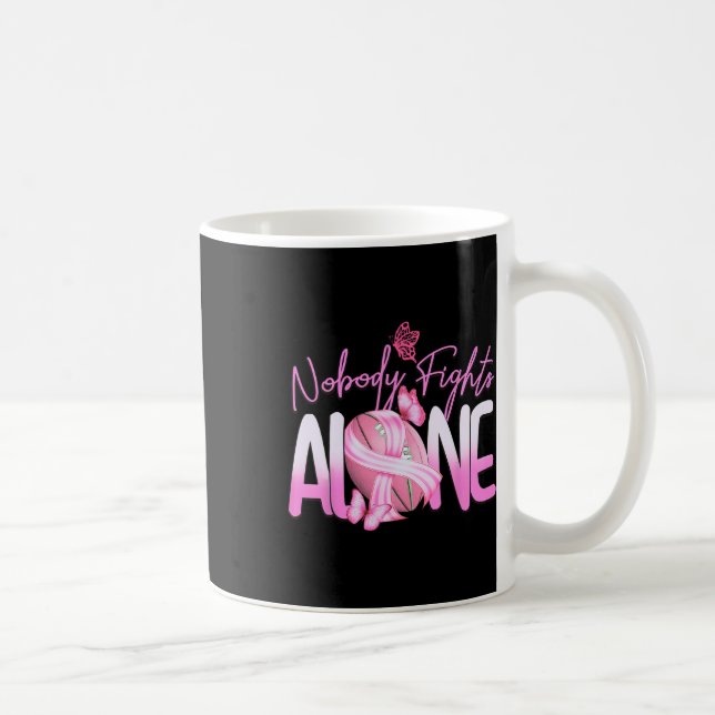 Mug Tackll Footll rose Ribbon Sensibilisation au cance (Droite)