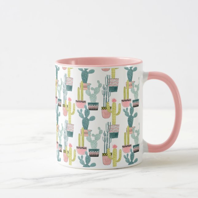 Mug Taco à propos d'amour | Motif Cactus (Droite)