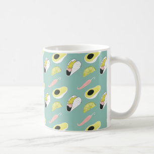 Mug Taco à propos d'amour   Motif d'élément Taco