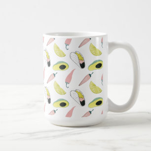 Mug Taco à propos d'amour   Taco Element Circle