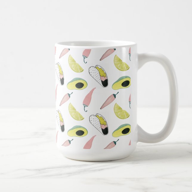 Mug Taco à propos d'amour | Taco Element Circle (Droite)