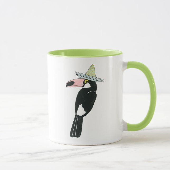 Mug Taco à propos d'amour | Toucan Sombrero (Droite)