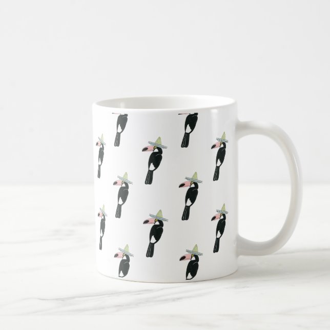 Mug Taco à propos d'amour | Toucan Sombrero (Droite)