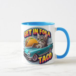 Mug Taco Cat Cruising