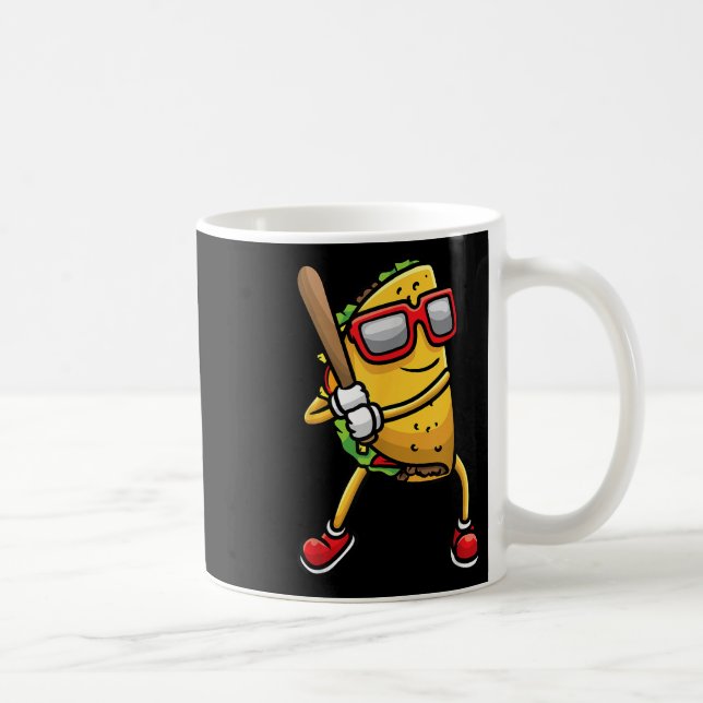 Mug Taco Jouer De Baseball Mexicain Cinco De Mayo Enfa (Droite)