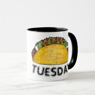 Mug TACO MARDI mexicain Tex Mex Food Tacos Foodie