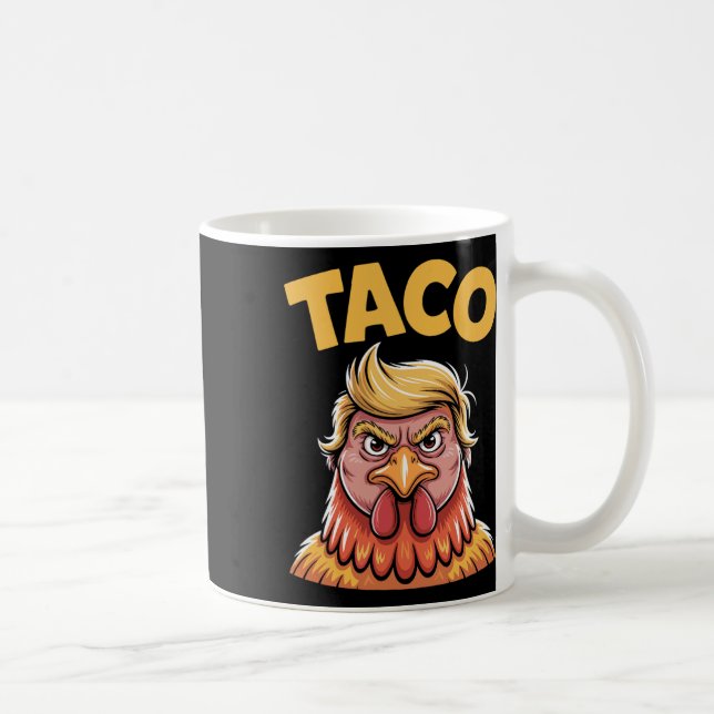 Mug Taco Trump Écrase Toujours L'Humour Politique Tar (Droite)