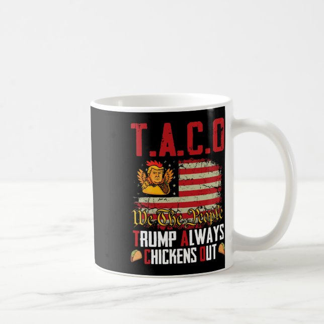 Mug Taco Trump Épouse Toujours Drôle Drôle Laissons Ta (Droite)