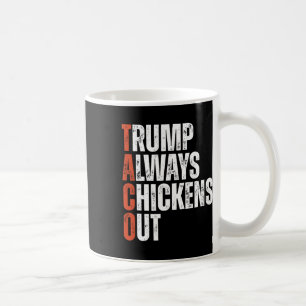 Mug Taco Trump se dégonfle toujours en disant un droit
