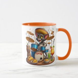 Mug Taco Tunes : Batteur de chats