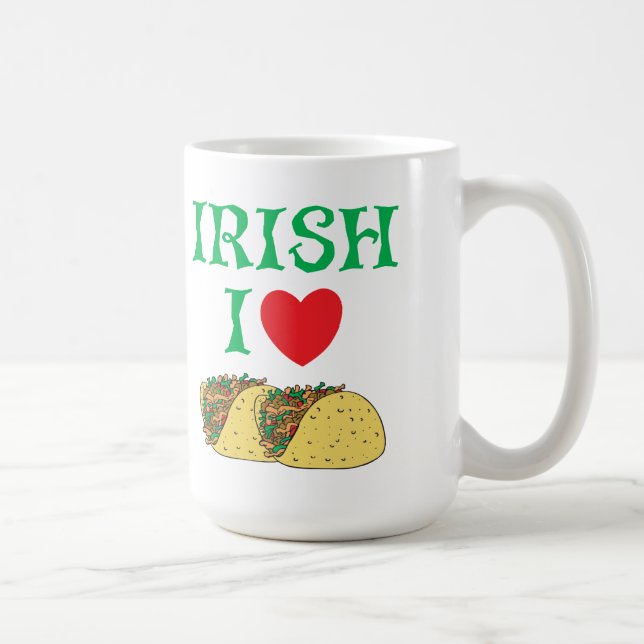 Mug Tacos d'amour de l'Irlandais I (Droite)