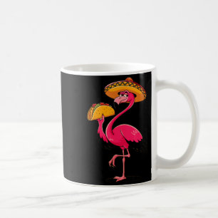 Mug tacos de flamant mexicain mignons cinq de mayo fêt
