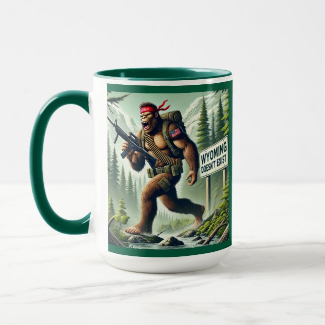 MUG 🚨 TACTIQUE BIGFOOT DÉPLOYÉ CAFÉ 🚨 (Gauche)