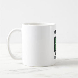 Mug Tactiques de football drôles Design de chemise vin