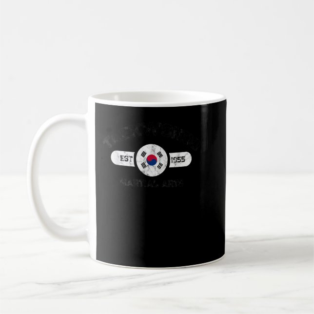 Mug Taekwondo Fondée 1955 Tae Kwon Do Martial Art (Gauche)
