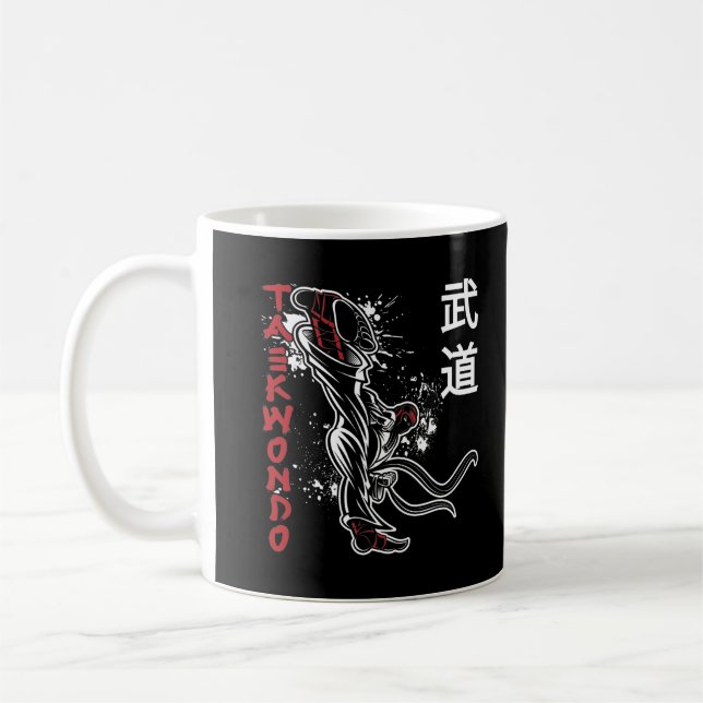 Mug Taekwondo Kick Martial Arts (Gauche)