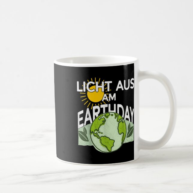 Mug Tag Der Erde - Protection De l'environnement Natur (Droite)