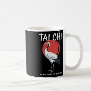 Mug Tai Chi Qigong Grue Arts martiaux Yoga Méditation