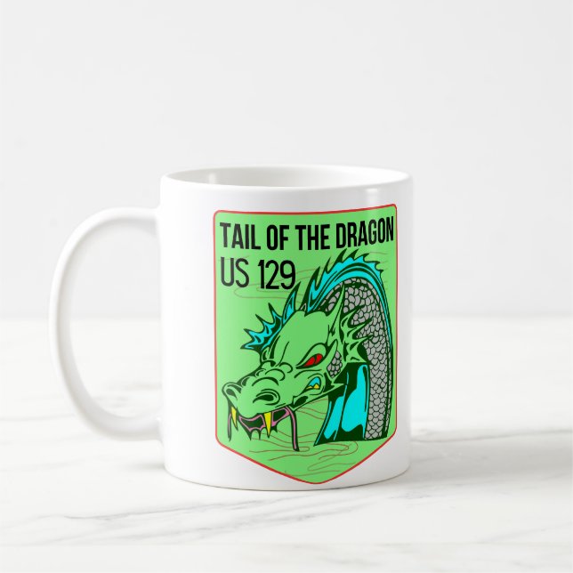 Mug Tail of the Dragon Deals Gap Motorcycle road trip (Gauche)