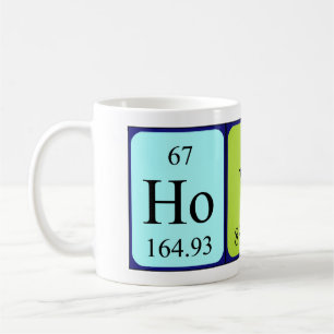 Mug Taille du nom de table périodique Hoyt