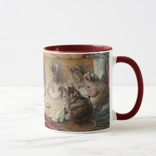Mug Tailor Mice coudre un blouson Beatrix Potter 1902