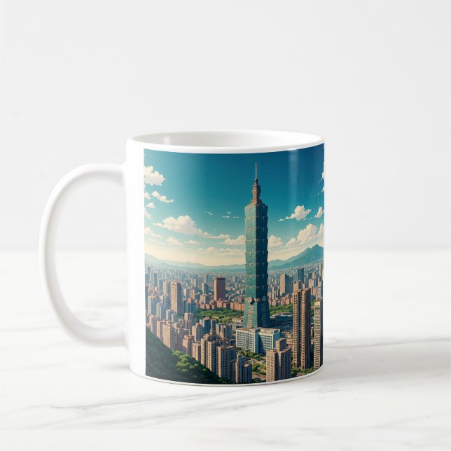 Mug Taipei 101 Taïwan (Gauche)