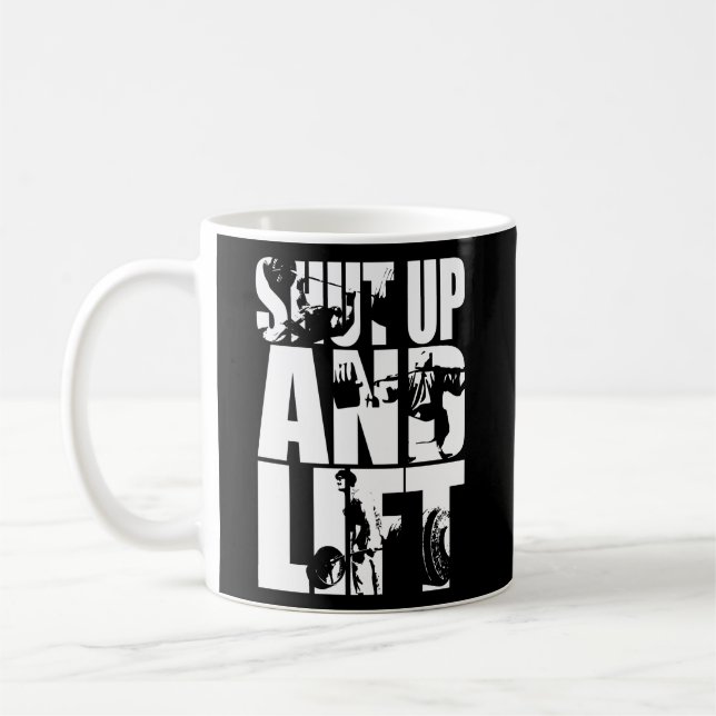 Mug Tais-Tête Et Ascenseur - Motivation De La Salle De (Gauche)