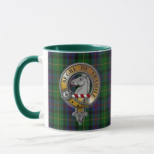 Mug Tait Tartan & Badge (Gauche)
