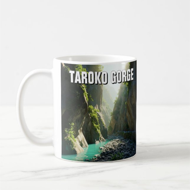 Mug Taïwan Taroko Gorge Travel (Gauche)