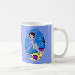 Mug Takara, le merfaery et le dauphin