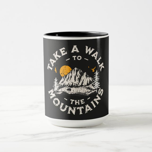 Mug Take A Walk To The Mountains Outdoor Adventure (Centre)