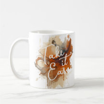 "Take It Easy" Abstract Art