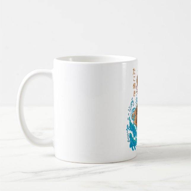 Mug Takoyaki dans la vague (Gauche)