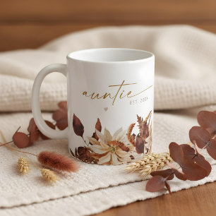 Mug TALIA Bohemian Terracotta Floral Auntie Est.